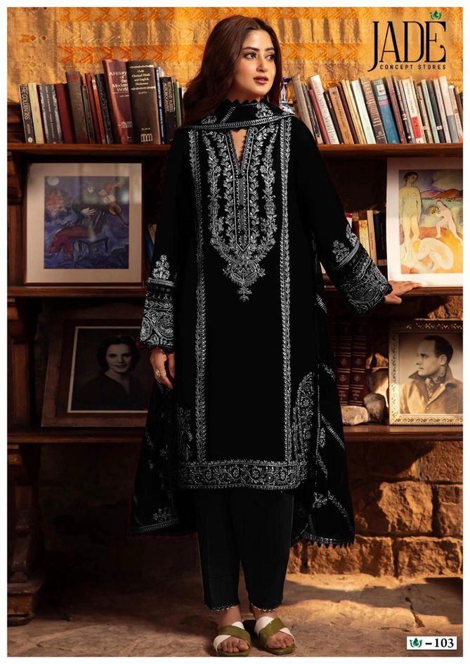 Bin Saeed Black And White By Jade Printed Lawn Cotton Pakistani Dress Material Wholesale Online
